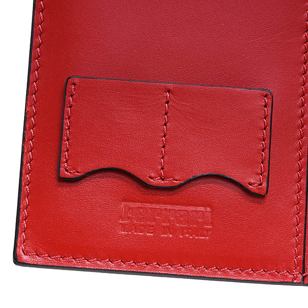 Ferrari Official Long Leather Wallet(Red)