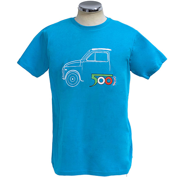 FIAT 500 CLUB ITALIA 35th Meeting T-Shirts (Blue)