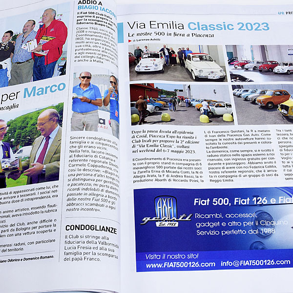 FIAT 500 CLUB ITALIA Magazine No.4 2023