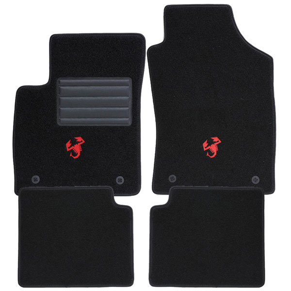 ABARTH 500/595 Floor Mats(Scorpione for LHD)