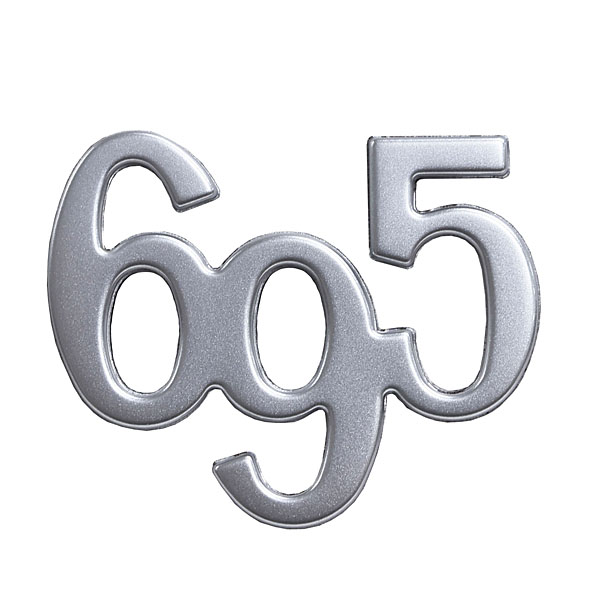ABARTH Genuine 695 Logo Emblem (Resin)