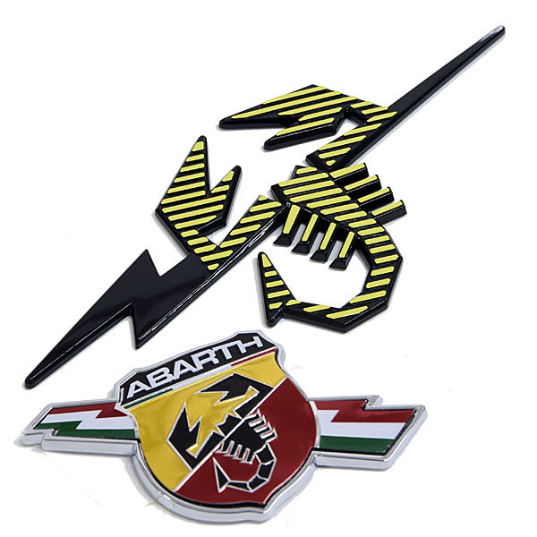 ABARTH Genuine Side Flash Emblem