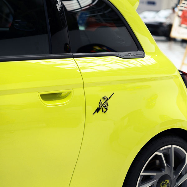 ABARTH Genuine Side Flash Emblem