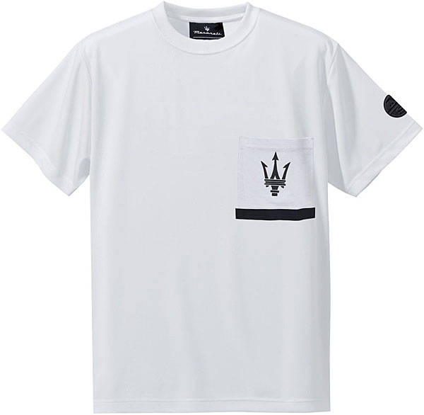 MASERATI Genuine Organic Cotton Pocket T-shirts(White) by NORTH SAILS