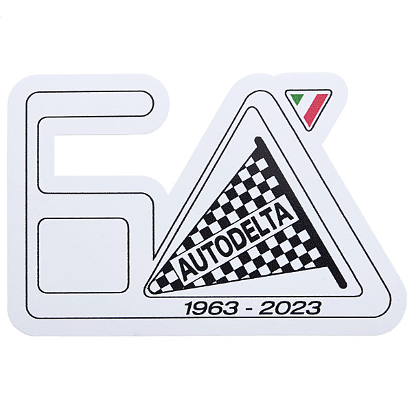 AUTODELTA 60th Anniversary Memorial Sticker