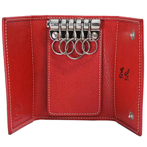 Schedoni Leather Key Case Gift for Ferrari Engineer