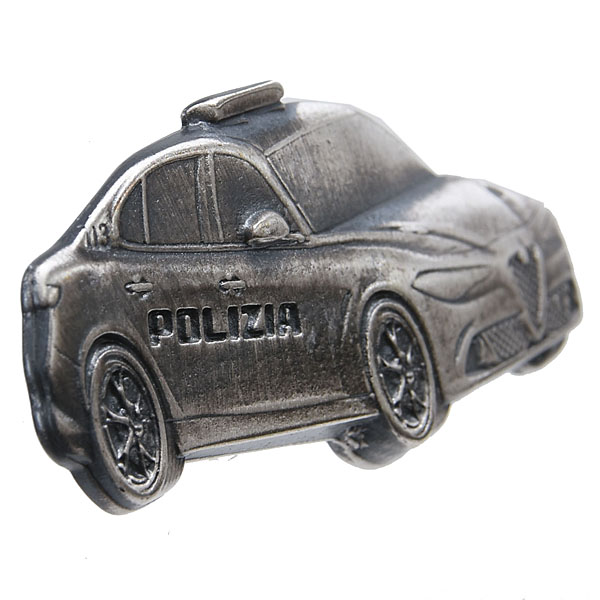 Alfa Romeo Giulia Polizia Metal Magnet