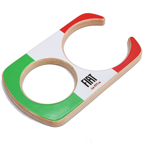 FIAT Official 500 (Series 4)Wooden Cafe Holder (Tricolor)by La FIT+a