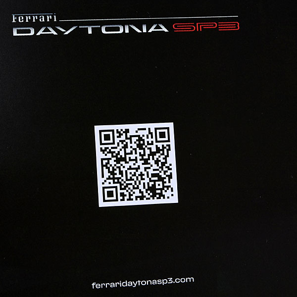 Ferrari Daytona SP3 Presentation Card