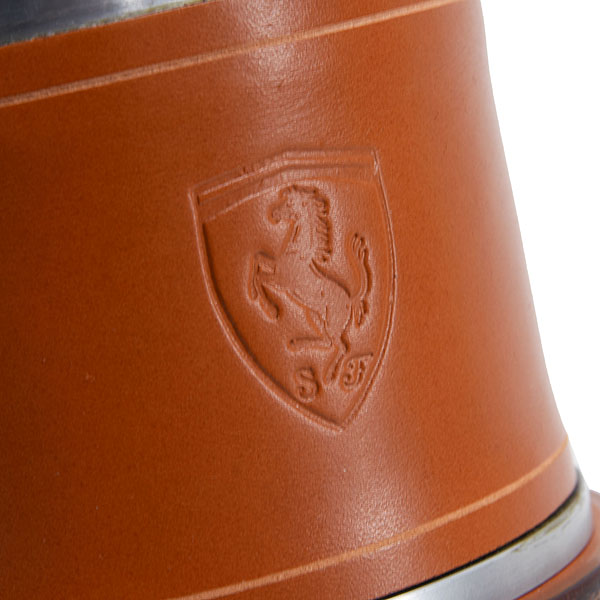 Ferrari Leather Pen Stand by Schedoni