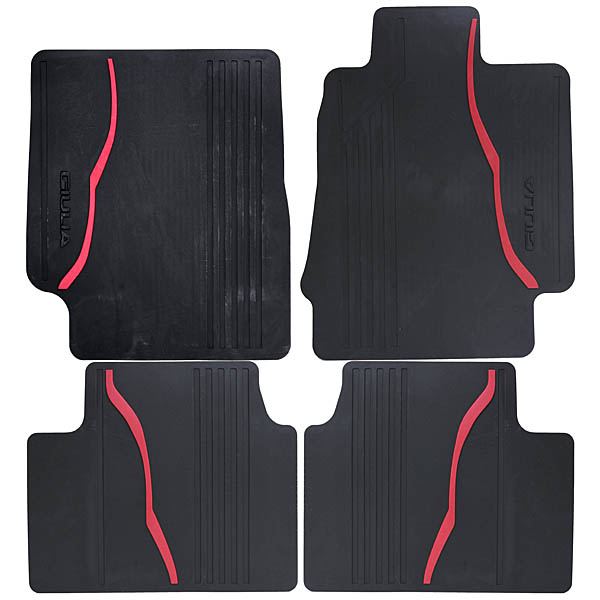 Alfa Romeo Giulia rubber Floor Mats (RHD)