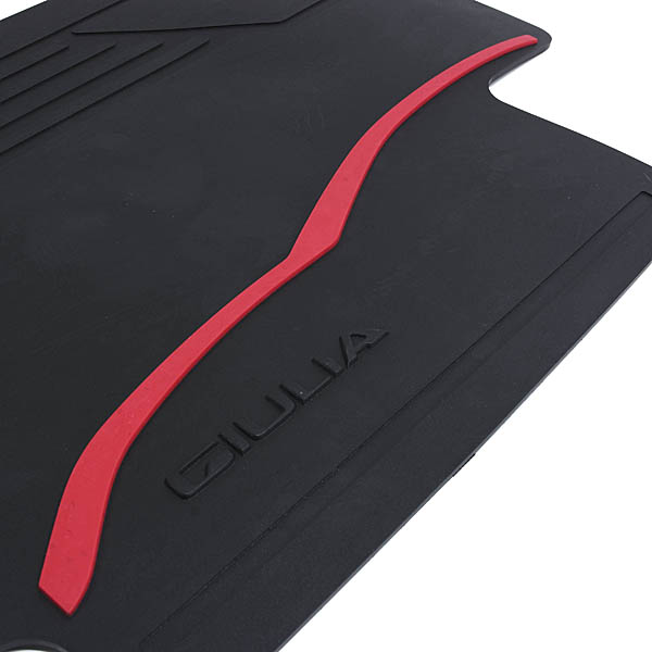 Alfa Romeo Giulia rubber Floor Mats (RHD)