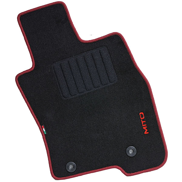 Alfa Romeo MiTo Floor Mats (bourdeax Piping /RHD)