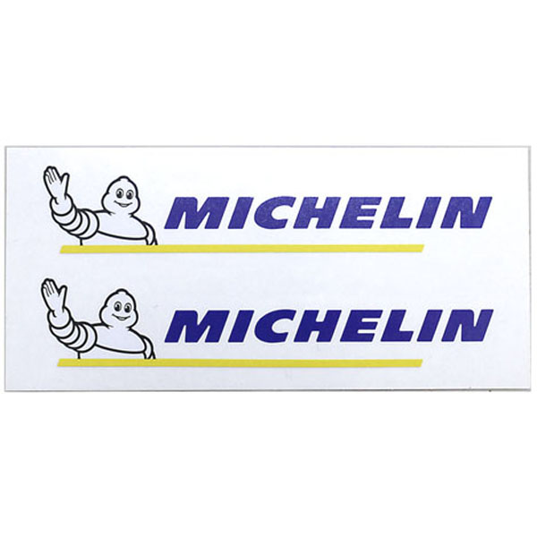 MICHELIN Official Logo Sticker (120mm/2Set)