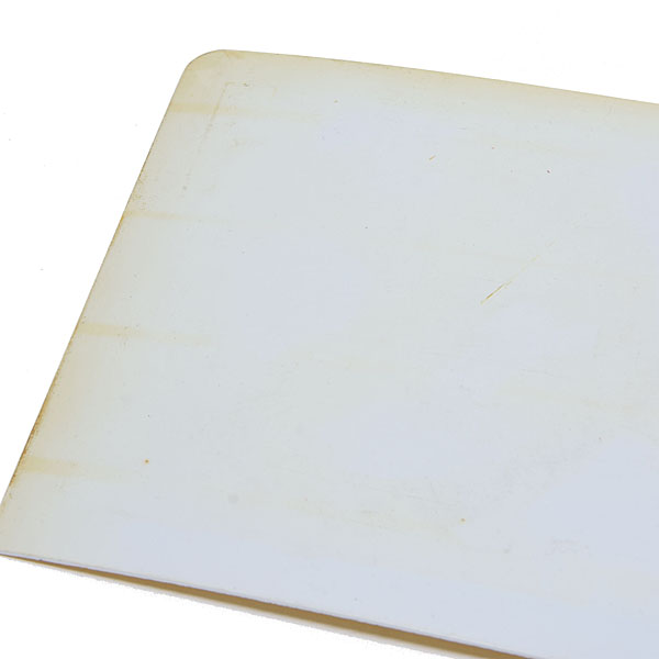 Italian Warning Plate (Yellow)