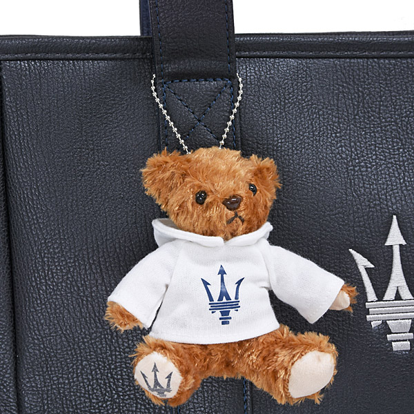 MASERATI Genuine Bear Keyring (Foodie/White)<br><font size=-1 color=red>04/05到着</font>