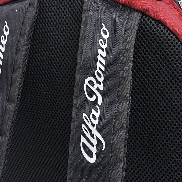 Alfa Romeo Official Sports Backpack(White/Red)