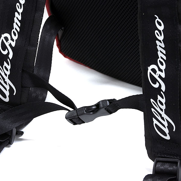 Alfa Romeo Official Sports Backpack(White/Red)