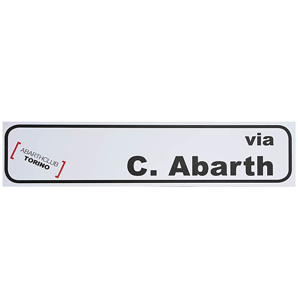 ABARTH CLUB TORINO Carlo ABARTHȥ꡼ȥץ졼