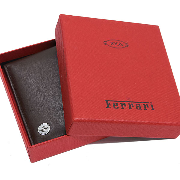 Ferrari Leather Wallet byTODS (Brown)