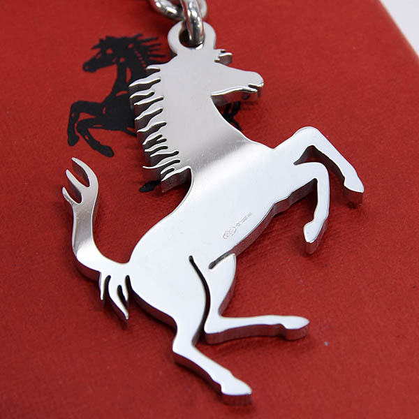 Ferrari Cavallino Sterling silver Keyring