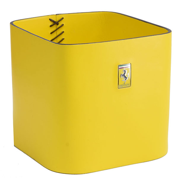 Ferrari Leather Pen Stand(Yellow)