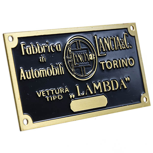 Lancia Lambda chassis plate