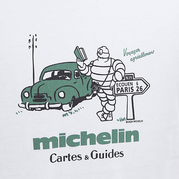 MICHELIN Official T-Shirts -Road Trip-(White)