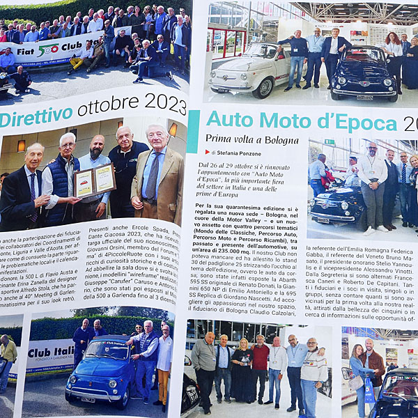 FIAT 500 CLUB ITALIA Magazine No.1 2024