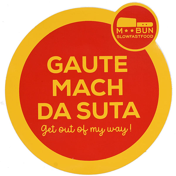 M**BUN Sticker (GAUTE MACH DA SUTA)