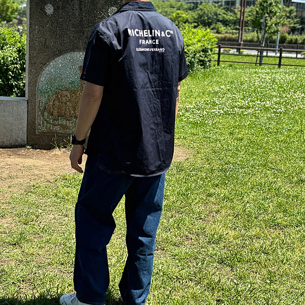 MICHELIN Official Work Shirts -Pneu-(Navy)