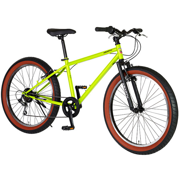 ABARTH genuine 26-inch fat bike (FAT3.0)