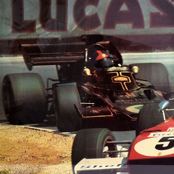 Scuderia Ferrari 312-B2 Jacky ICKX Autographed Poster