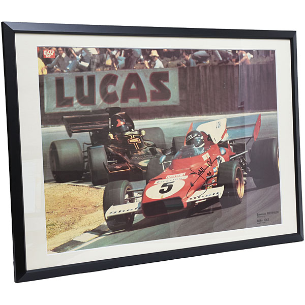 Scuderia Ferrari 312-B2 Jacky ICKX Autographed Poster