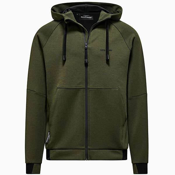 MOTO GUZZI Official ESSENTIAL Hoodie (Green)