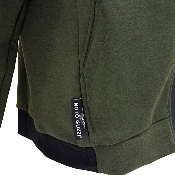 MOTO GUZZI Official ESSENTIAL Hoodie (Green)