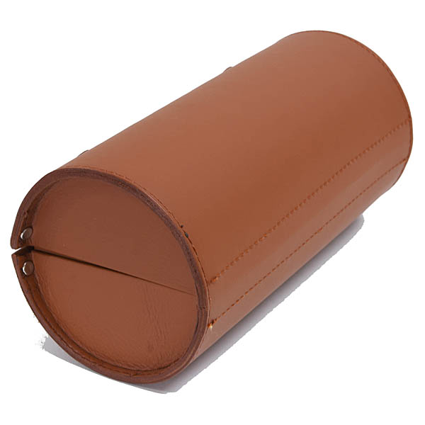 Ferrari Genuine Leather Cylinder Box