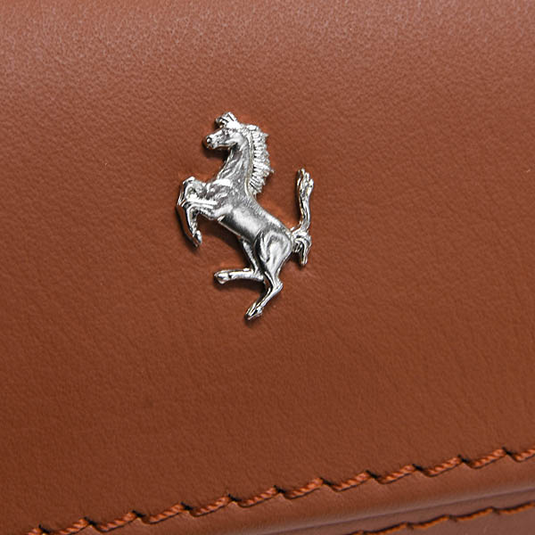 Ferrari Genuine Leather Cylinder Box