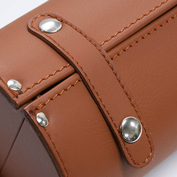 Ferrari Genuine Leather Cylinder Box