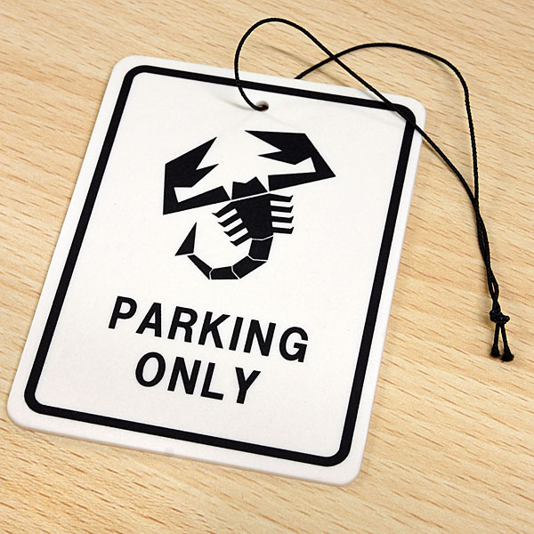 ABARTH Official Air Freshener (Parking Only) by La FIT+a