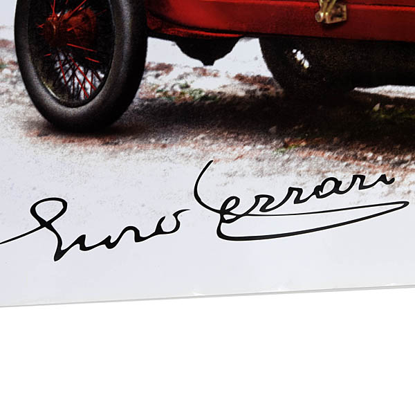 Enzo Ferrari Poster (Alfa Romeo 40/60hp)