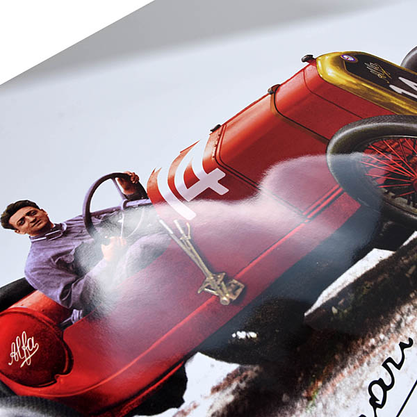 Enzo Ferrari Poster (Alfa Romeo 40/60hp)