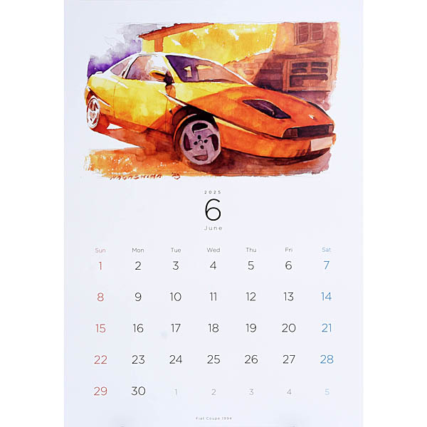CAR GRAPHIC 2025 Calender