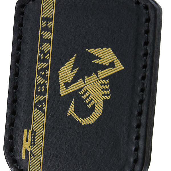 ABARTH Official Leather Keyring-75 th Anniversary-