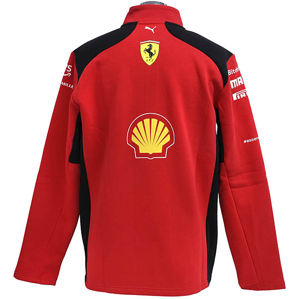 Scuderia Ferrari 2023 crew issue zip-up Felpa