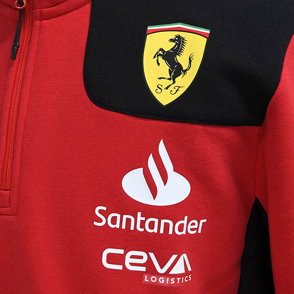 Scuderia Ferrari 2023 crew issue zip-up Felpa