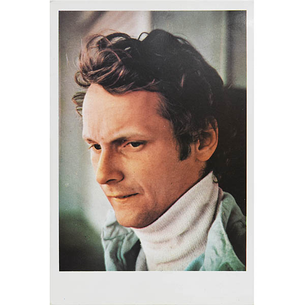 Scuderia Ferrari Niki Lauda Original Drivers Card 1975