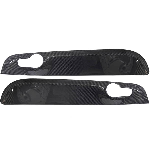 Door Panel Plates for FIAT500 / ABARTH595 by Maestro (Real Carbon)