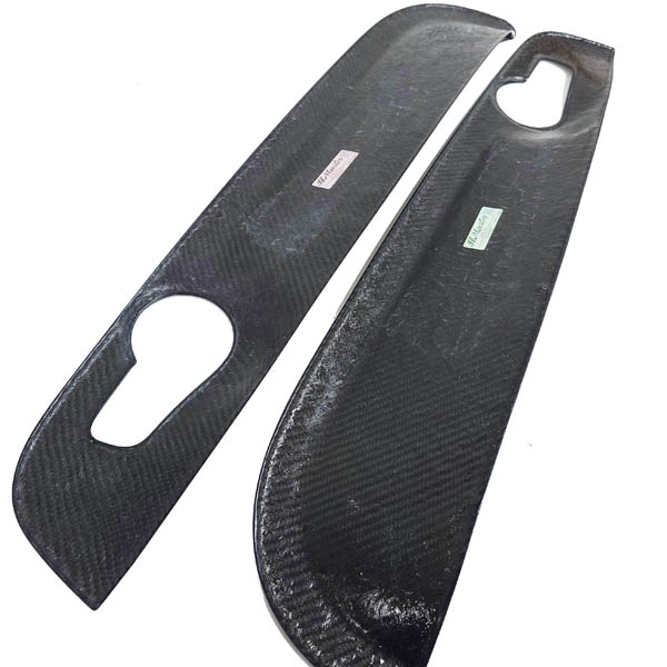 Door Panel Plates for FIAT500 / ABARTH595 by Maestro (Real Carbon)