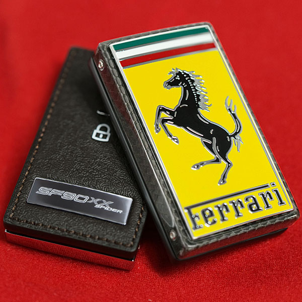 Ferrari SF90XX Spider Carbon Bezel Ignition Key (Yellow)